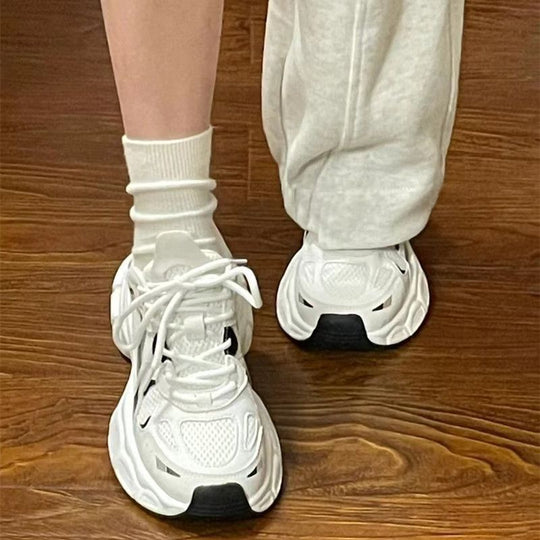Damen Lauf-Sneaker mit ergonomischer Dämpfung und atmungsaktiven Mesh-Elementen EB