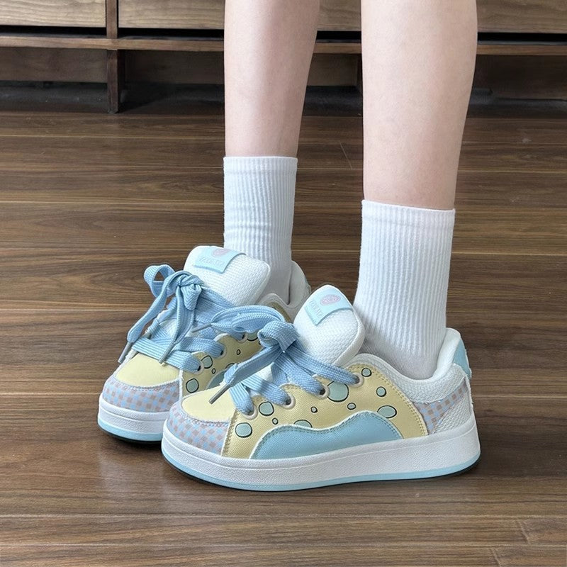 Damen Sportliche Sneakers mit verspieltem Design und atmungsaktiver Struktur EB