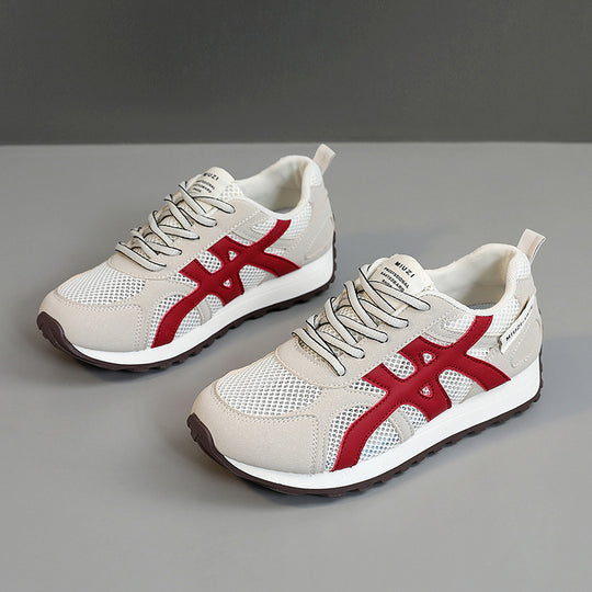 Damen Lauf Sneaker mit atmungsaktivem Mesh-Obermaterial und dämpfender Sohle EB