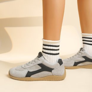 Damen lässige Sneakers mit atmungsaktivem Obermaterial und rutschfester Sohle EB