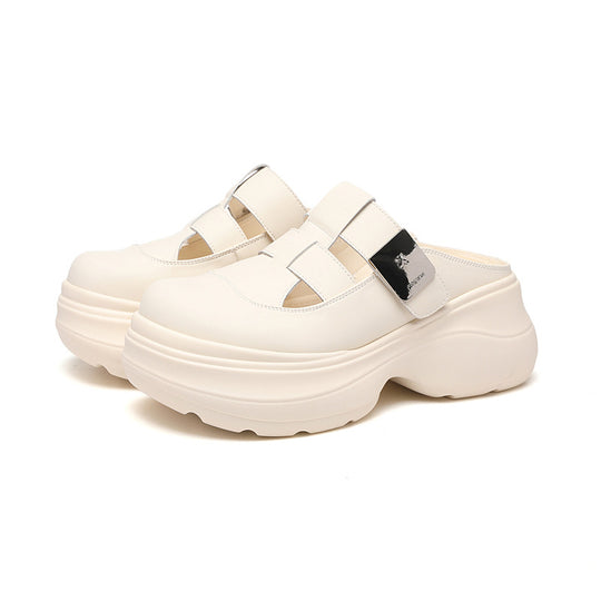 Damen Modische Komfort-Schuhe mit verstellbaren Riemen EB