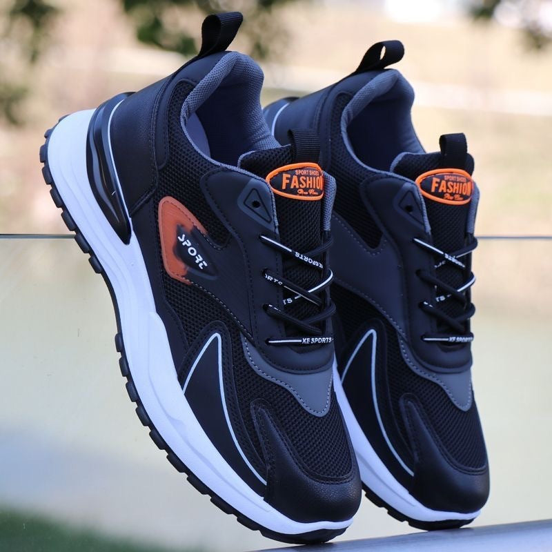 Damen Sportliche Sneakers mit atmungsaktivem Obermaterial und rutschfester Sohle EB