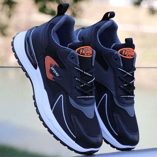 Damen Sportliche Sneakers mit atmungsaktivem Obermaterial und rutschfester Sohle EB