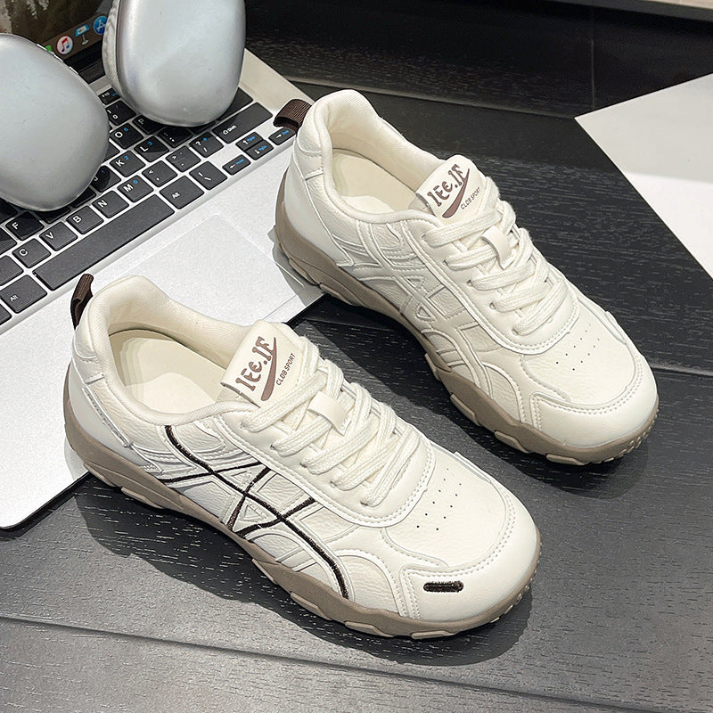 Damen Sportliche Sneaker mit atmungsaktivem Obermaterial und rutschfester Sohle EB