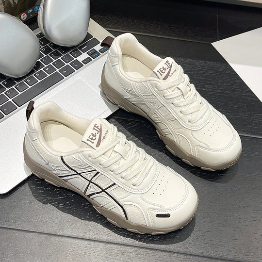 Damen Sportliche Sneaker mit atmungsaktivem Obermaterial und rutschfester Sohle EB