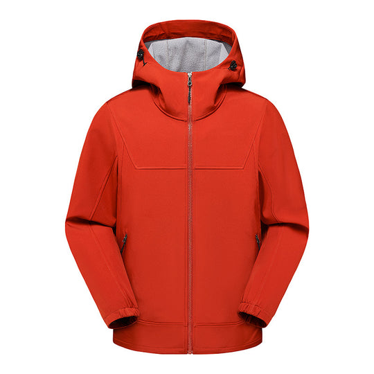 Herren technische Multifunktionsjacke mit verstellbarem Kapuzenkragen und wasserabweisendem Material EB
