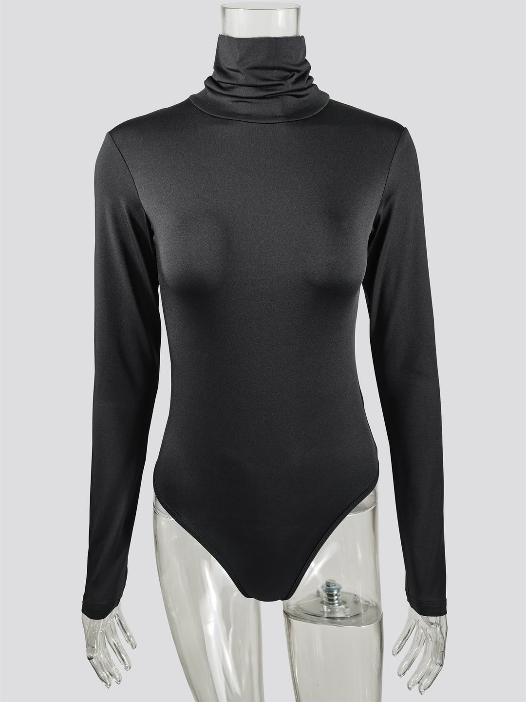 Damen Langärmliger Rollkragenbody EB