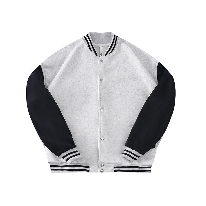 Damen Sportliche Bomberjacke mit Kontrastärmel und modernem Design EB
