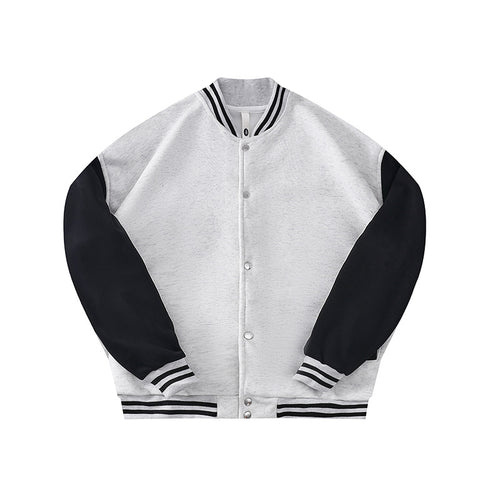 Damen Sportliche Bomberjacke mit Kontrastärmel und modernem Design EB