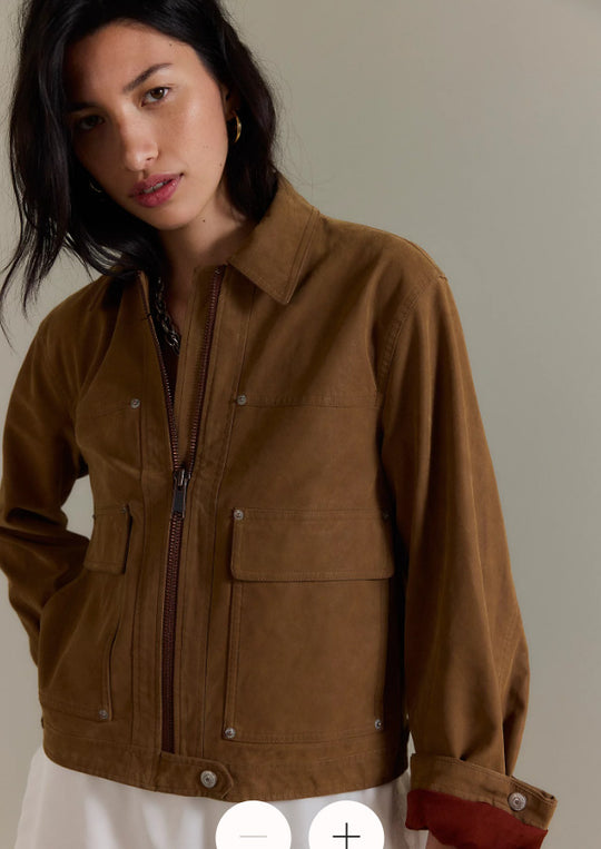 Damen Leichte Utility-Jacke EB