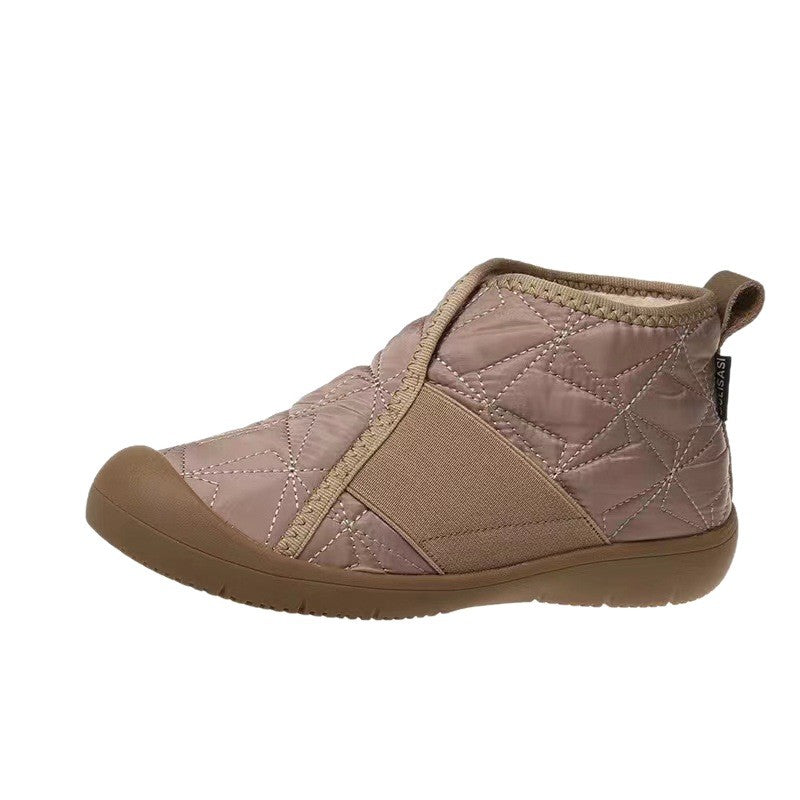 Damen modische Stiefeletten mit isolierendem Innenfutter und rutschfester Sohle EB