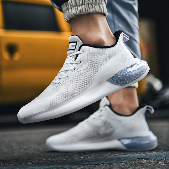 Unisex leichte Strick‑Laufschuhe mit integrierter Fersen‑Luftkapsel EB