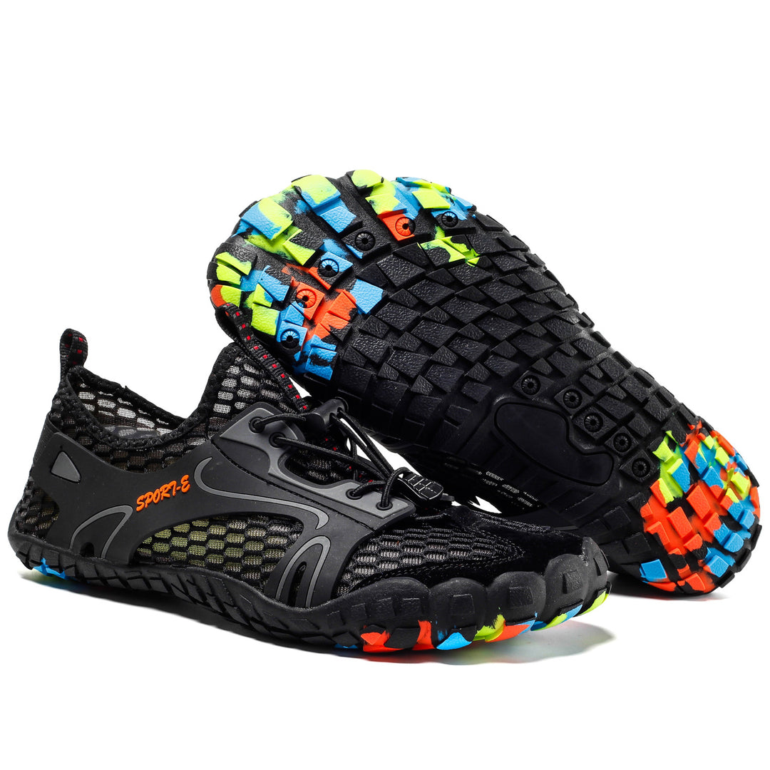 Damen Multifunktionale Badeschuhe mit rutschfester Sohle und atmungsaktivem Design EB