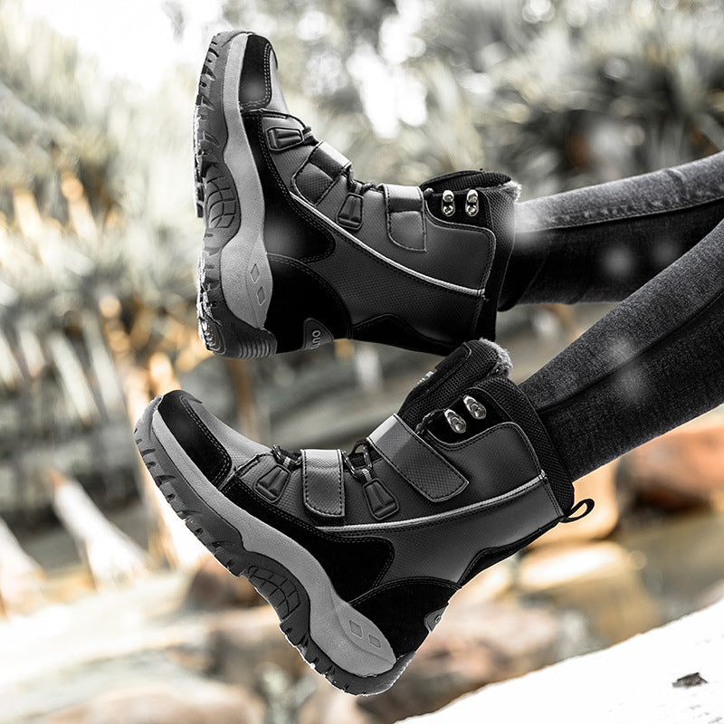 Damen Winterboots mit isolierender Fütterung und rutschfester Sohle EB