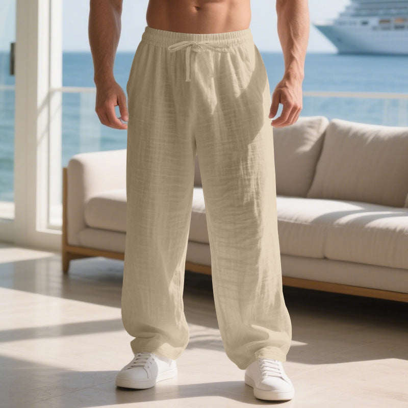 Herren Bequeme Sommerhose mit elastischem Bund EB