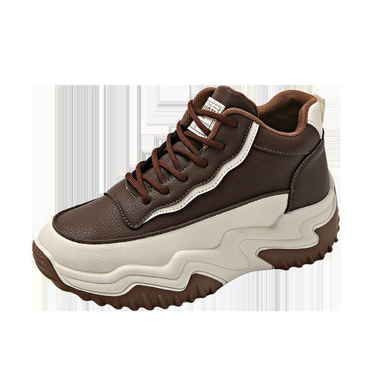 Damen Sportliche High-Top Sneakers mit rutschfester Sohle und ergonomischer Dämpfung EB