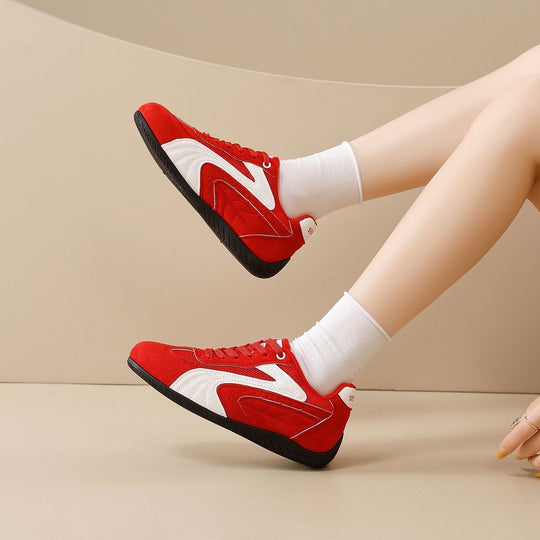 Damen Lauf-Sneaker mit atmungsaktiver Mesh-Oberfläche und griffiger Gummisohle EB