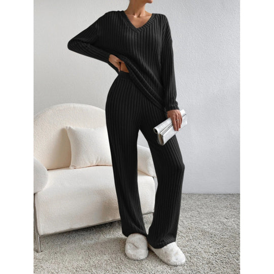 Damen bequemer Strickanzug EB