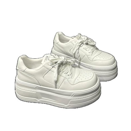 Damen Plateausneaker mit stylishem Design und atmungsaktivem Obermaterial EB