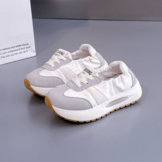 Damen Sportliche Sneaker mit elastischem Obermaterial und stoßdämpfender Sohle EB