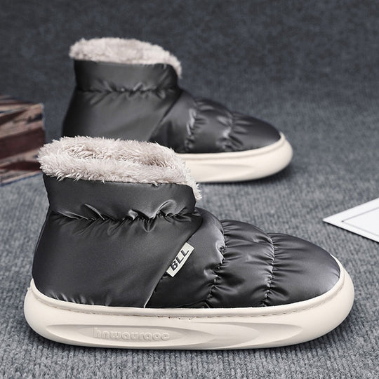 Damen kuschelige Hausschuh-Stiefel EB