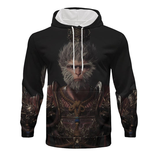 Herren Kapuzenpullover mit auffälligem Tiermotiv und praktischem Design EB