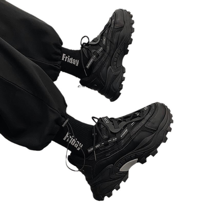 Damen Sportliche Chunky Sneaker mit stabiler Profilsohle EB