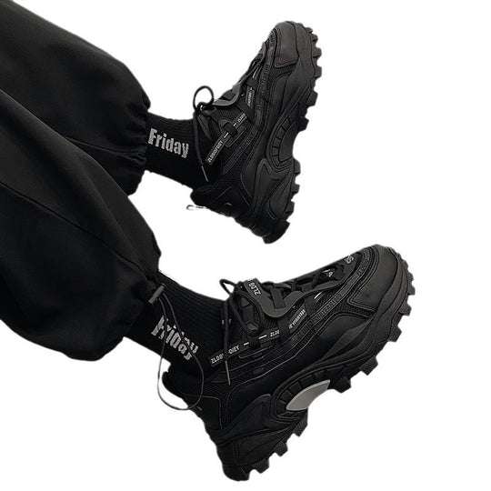 Damen Sportliche Chunky Sneaker mit stabiler Profilsohle EB