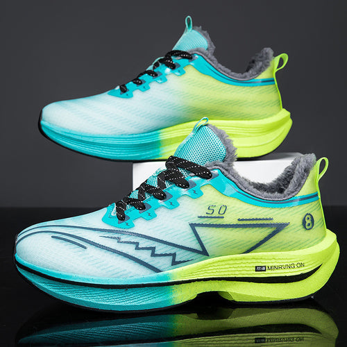 Damen Sportliche Sneaker mit flauschigem Innenfutter und innovativem Design EB