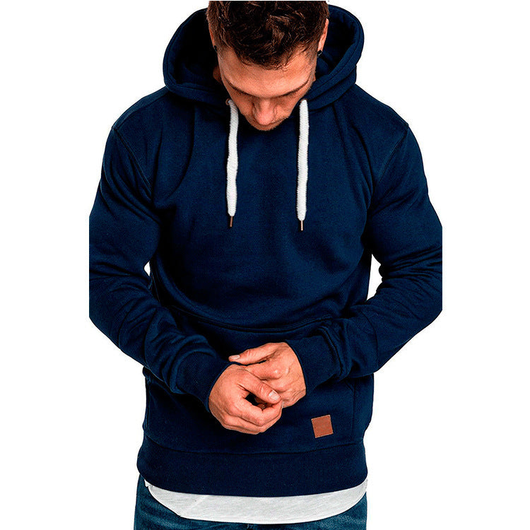 Herren Kapuzenpullover mit modischem Schnitt und lässigem Innenfutter EB