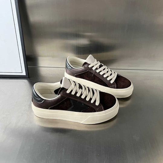 Damen Sportliche Sneaker aus veganem Wildleder mit atmungsaktiver Polsterung EB