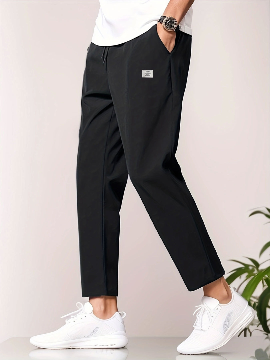 Herren sportliche Chinohose EB
