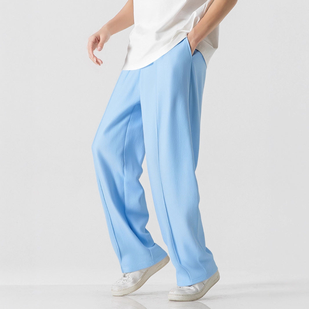 Herren Elegante, weite Freizeithose aus atmungsaktivem Gewebe EB