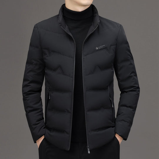 Herren gesteppte Hemdjacke mit leichter Thermofütterung EB
