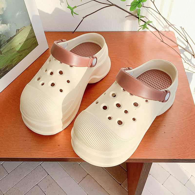 Damen modische Wasserclogs mit rutschfestem Design und verstellbarem Riemen EB