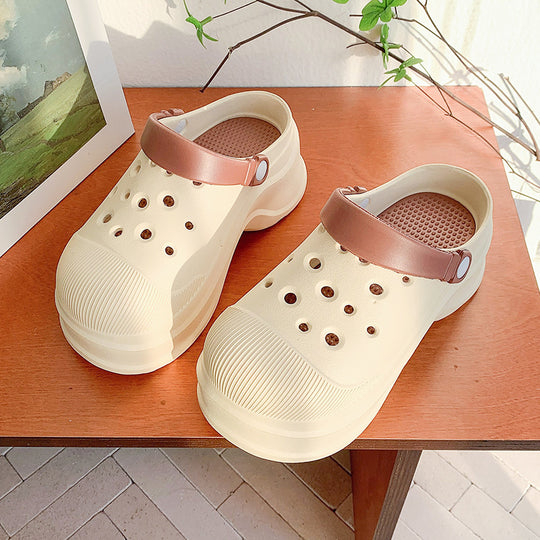 Damen modische Wasserclogs mit rutschfestem Design und verstellbarem Riemen EB