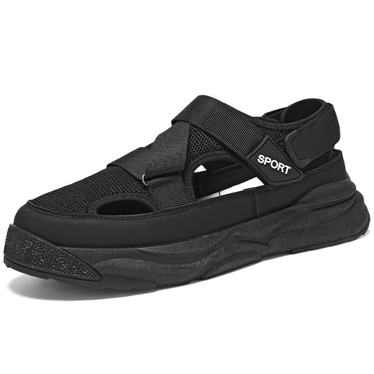 Damen Sportliche Sandalen mit robustem Sohlenprofil und atmungsaktivem Obermaterial EB