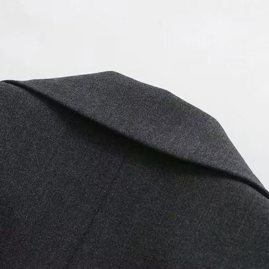 Damen modische Kurzjacke mit elegantem Schnitt und praktischen Details EB