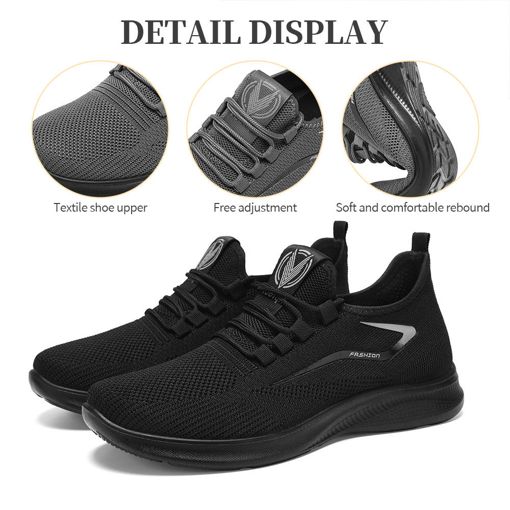 Damen Leichte und atmungsaktive Sport-Sneaker mit elastischer Stricktechnologie EB