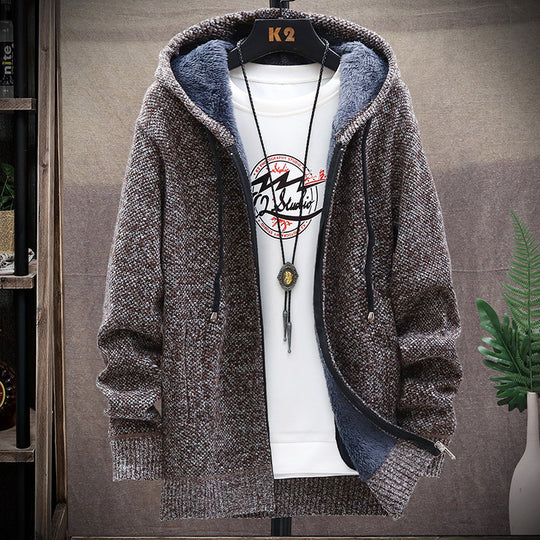 Herren bequeme und stylische Kapuzenjacke EB