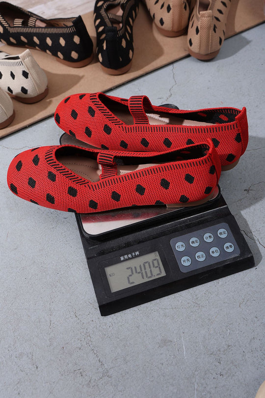 Damen Bequeme und stylische Ballerinas mit elastischem Riemen EB