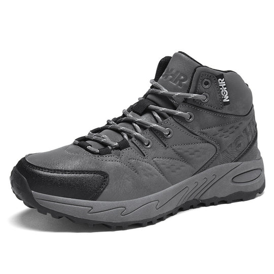 Herren nan robuster wasserabweisender Trekkingstiefel mit mittlerer Schafthöhe und rutschfester Profilsohle EB