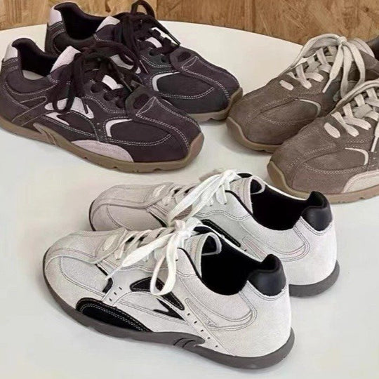 Damen Sportliche Sneaker mit robustem Obermaterial und rutschfester Sohle EB