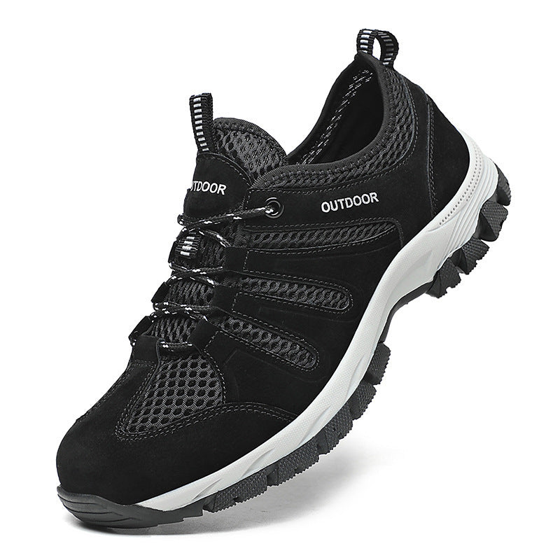 Damen Outdoor-Sneaker mit atmungsaktivem Mesh-Obermaterial und rutschfester Sohle EB