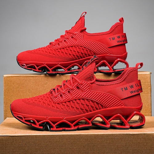 Damen Sportliche Dämpfungs-Sneaker mit atmungsaktivem Obermaterial EB