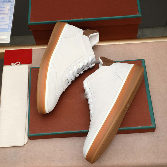 Damen Hochwertige Wildleder Sneakers mit komfortabler Dämpfung EB