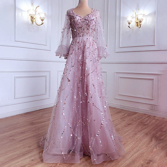 EB | Socialite Aura Königin Langes Kleid