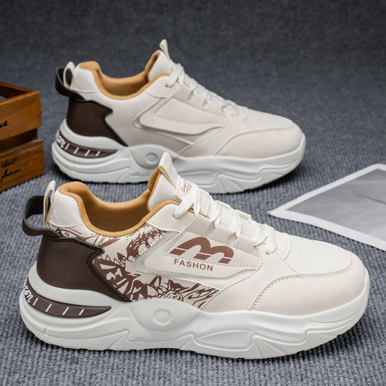 Damen Sportliche Sneakers mit dynamischer Profilgestaltung und rutschfester Sohle EB