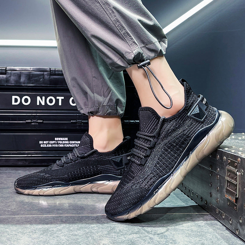 Damen Leichte Sportsneaker mit atmungsaktivem Mesh-Obermaterial und flexibler Sohle EB