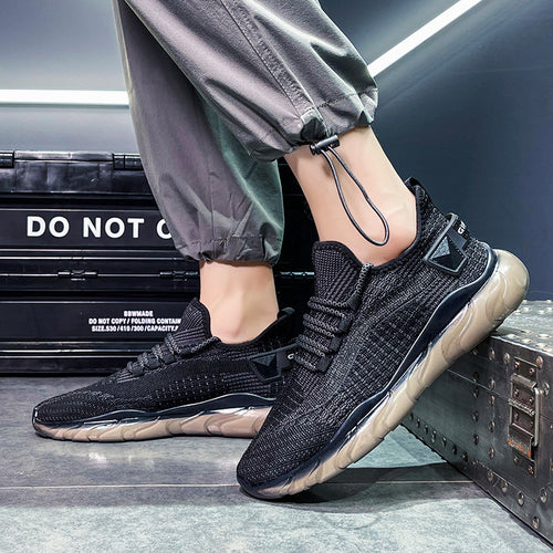 Damen Leichte Sportsneaker mit atmungsaktivem Mesh-Obermaterial und flexibler Sohle EB
